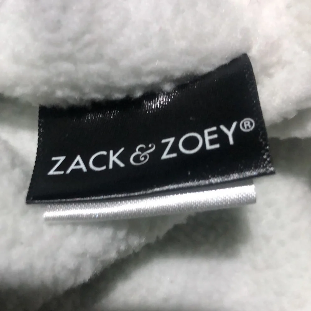 Black Zack and‎ Zoey fleece lined hoodie